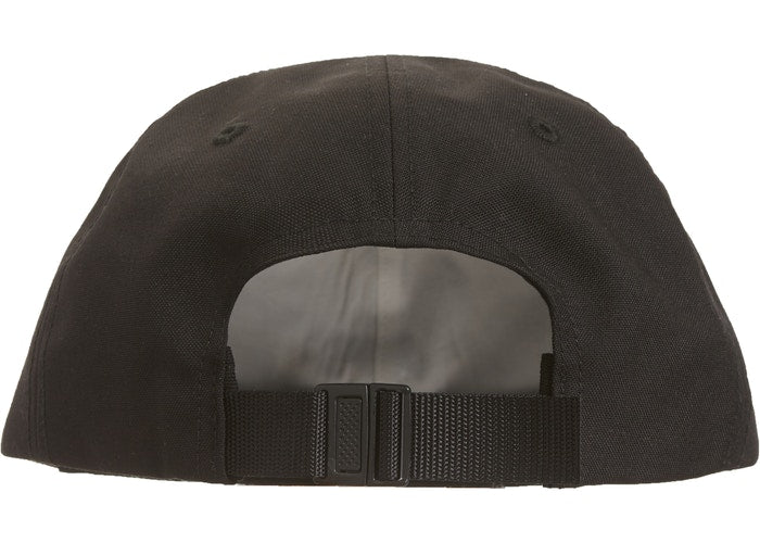 Supreme Cordura Script Logo 6-Panel- Black