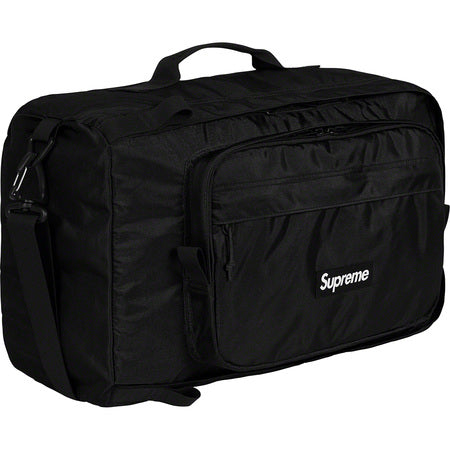 Supreme Duffle Bag (FW19)- Black
