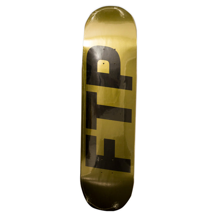 FTP 10 Year Logo Skateboard- Gold