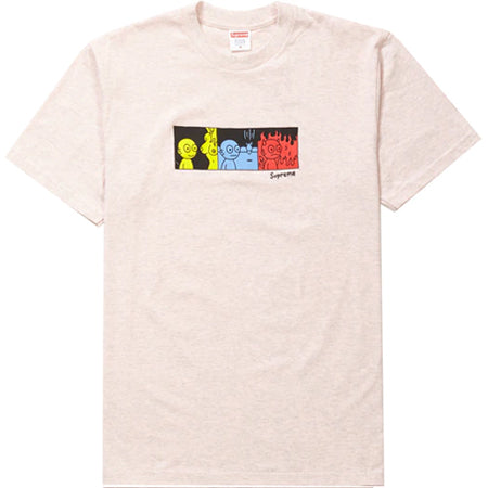 Supreme Life Tee Heather Light Pink