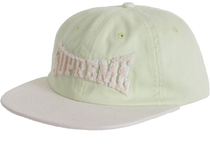 Supreme Chenille Logo 6-Panel- Pale Lime