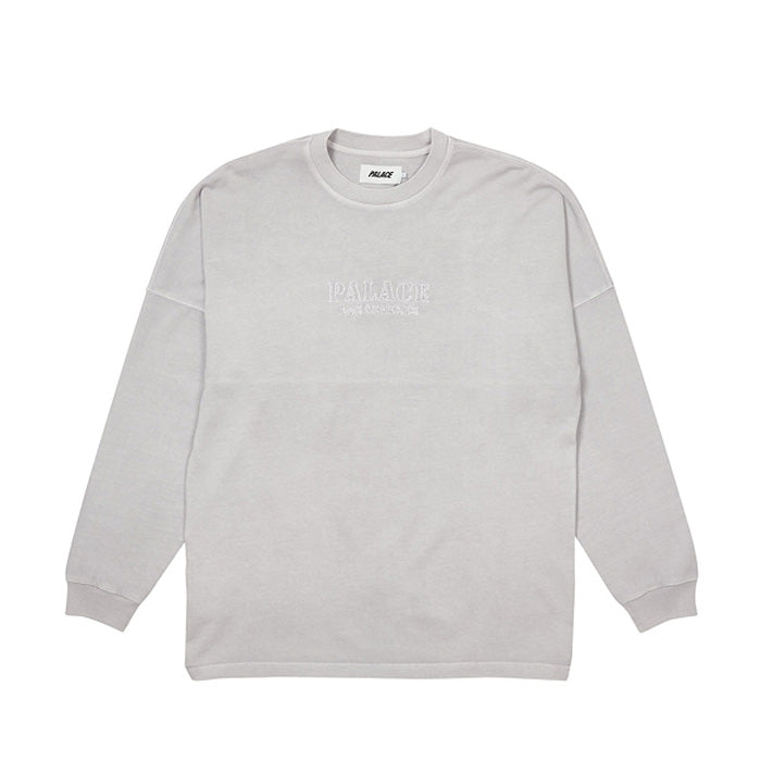 Palace Shop Drop Shoulder Los Angeles L/S- Stone