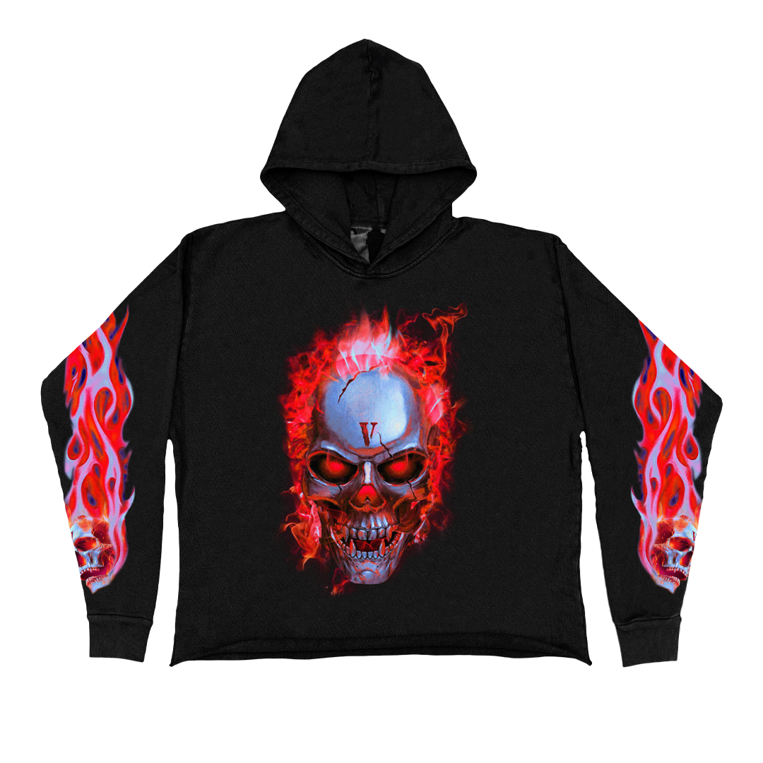 Red Skully Hoodie