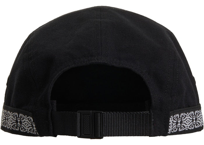 Supreme Side Tape Camp Cap- Black
