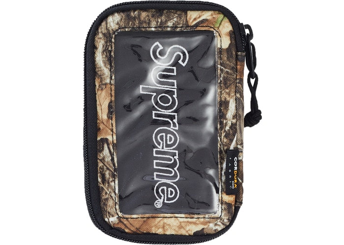 Supreme Small Zip Pouch- Tree Camo