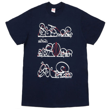 Supreme System Tee- Navy