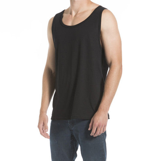 Fine Jersey Tank (Black)