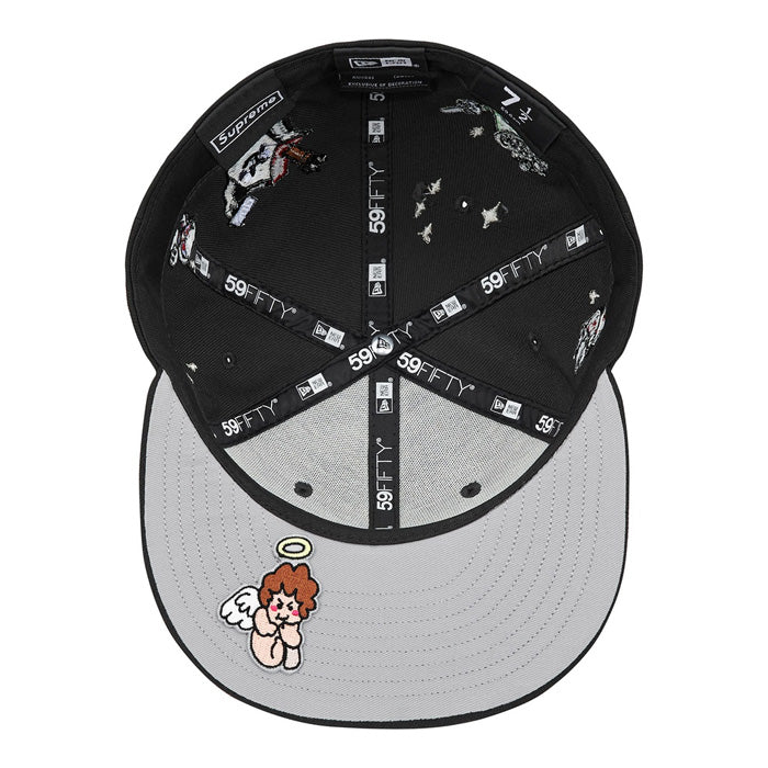 Embroidered Black Supreme Baseball Cap & Snapback Cap Cap 888