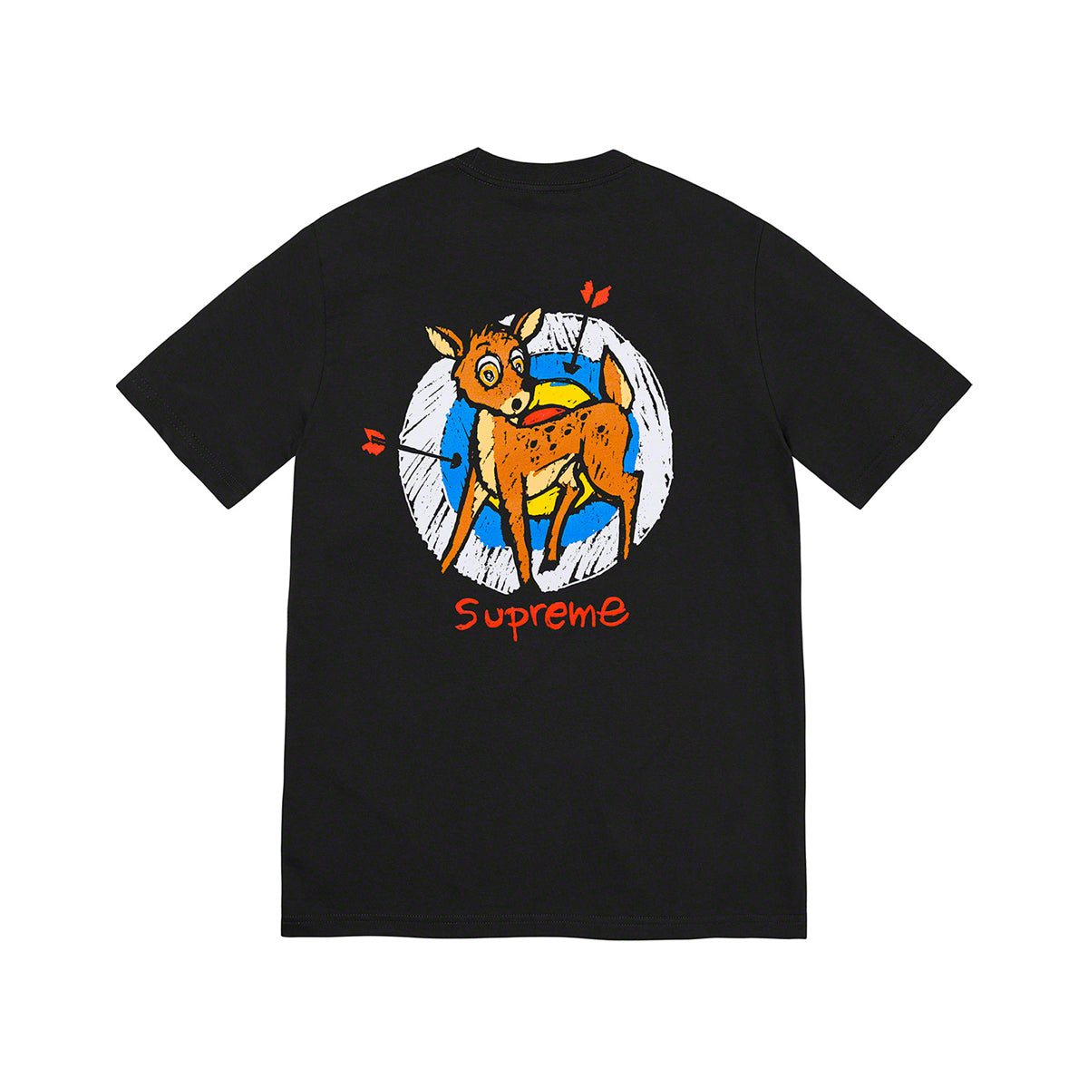 Supreme Deer Tee- Black