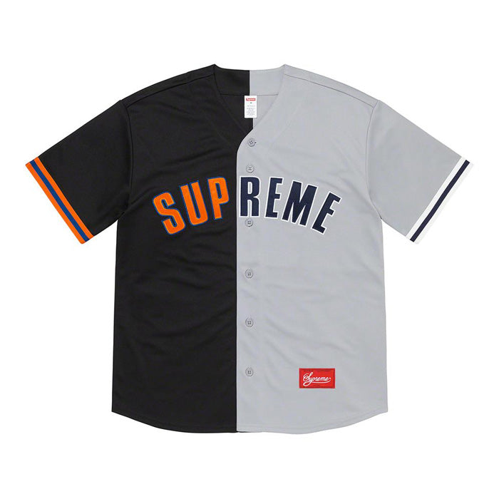 Supreme Don't Hate Baseball Jersey- Black