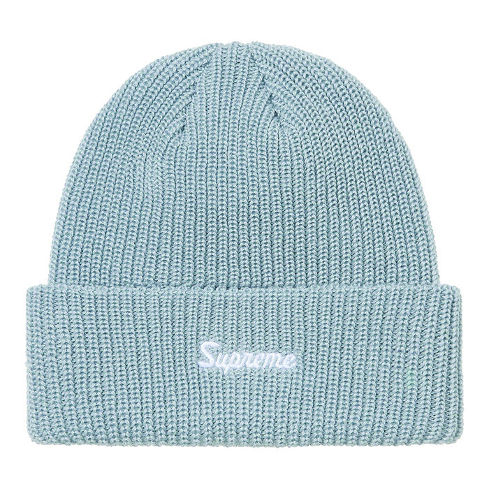 Supreme Loose Gauge Beanie (SS21)- Light Blue