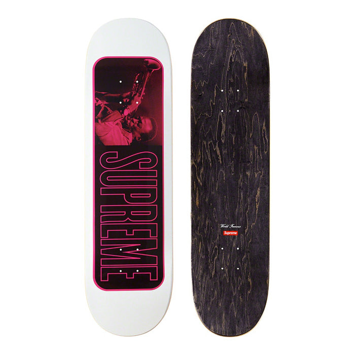 Supreme Miles Davis Skateboard- White