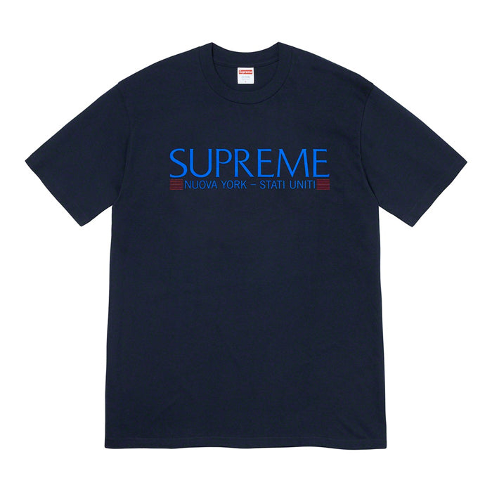 Supreme Nuova York Tee- Navy