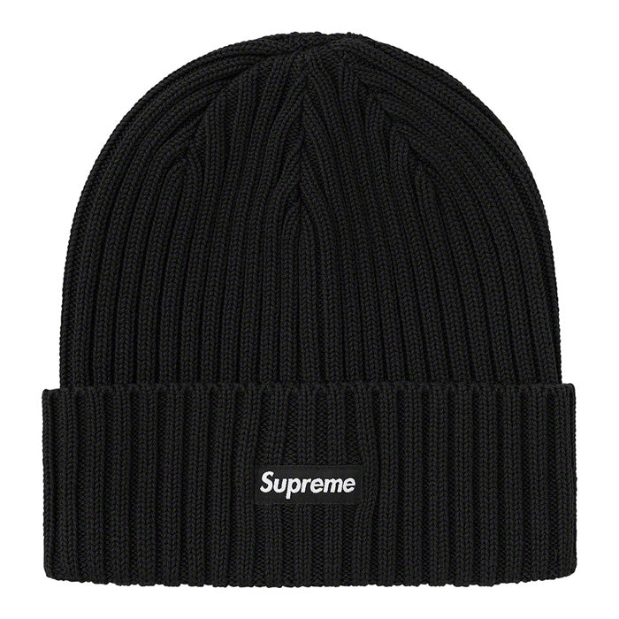 Supreme Overdyed Beanie (SS21)- Black