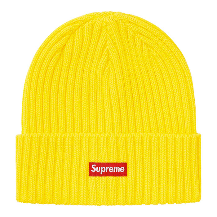 Supreme Overdyed Beanie (SS21)- Yellow
