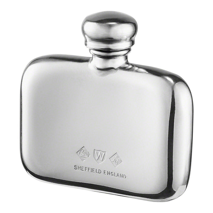 Supreme Pewter Mini Flask- Silver