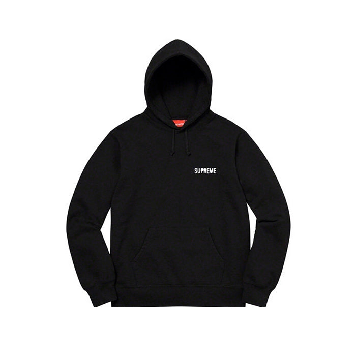 Supreme Restless Youth Hooded Sweatshirt- Black