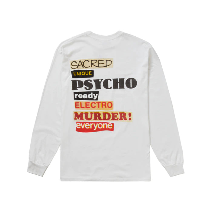 Supreme Sacred Unique L/S Tee- White