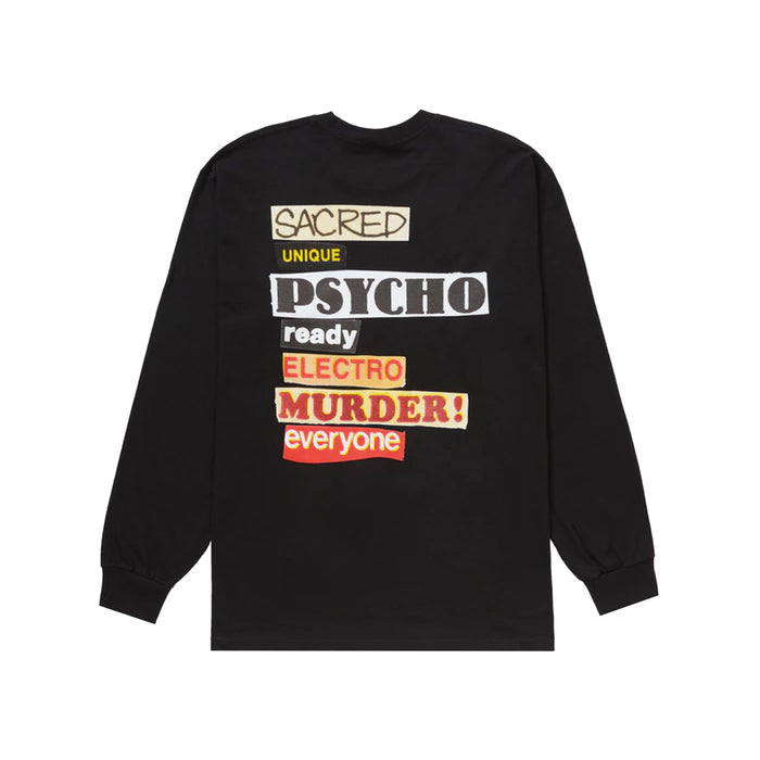 Supreme Sacred Unique L/S Tee- Black