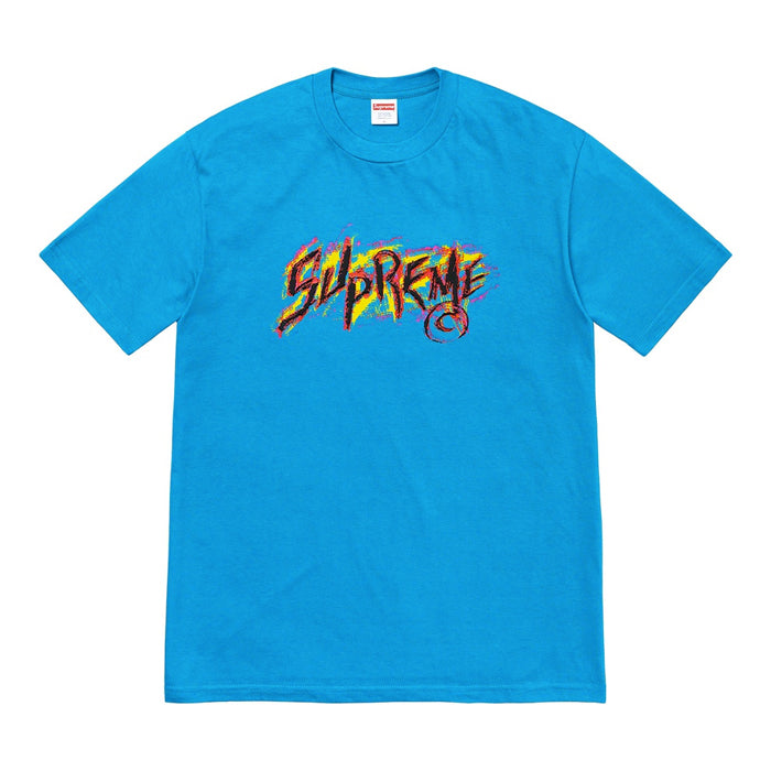 Supreme Scratch Tee- Bright Blue