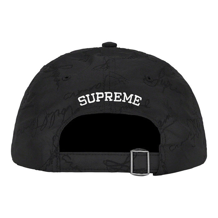 Supreme Script Logos 6-Panel- Black