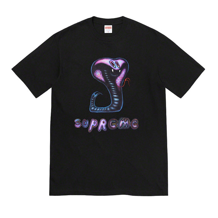 Supreme Snake Tee- Black