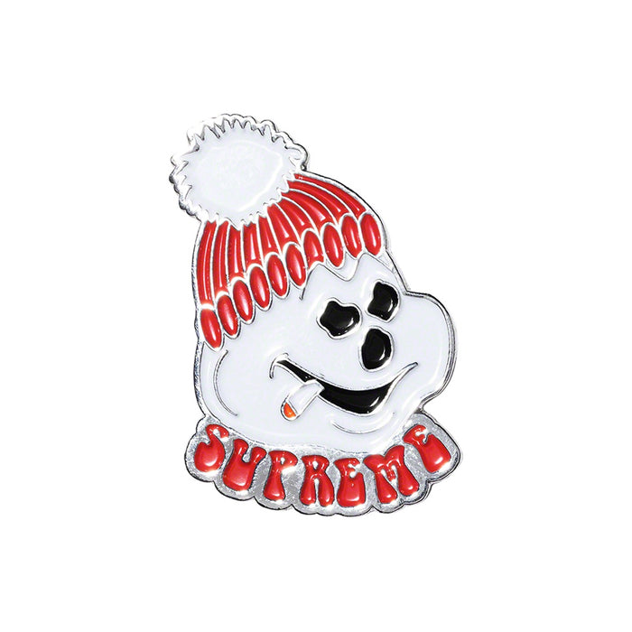 Supreme Snowman Pin- Red