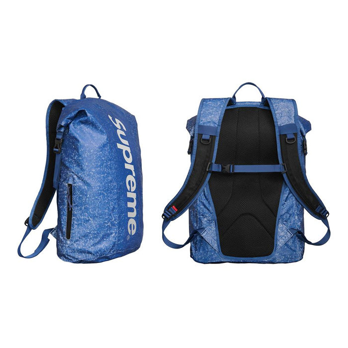 Supreme Waterproof Reflective Speckled Backpack- Royal