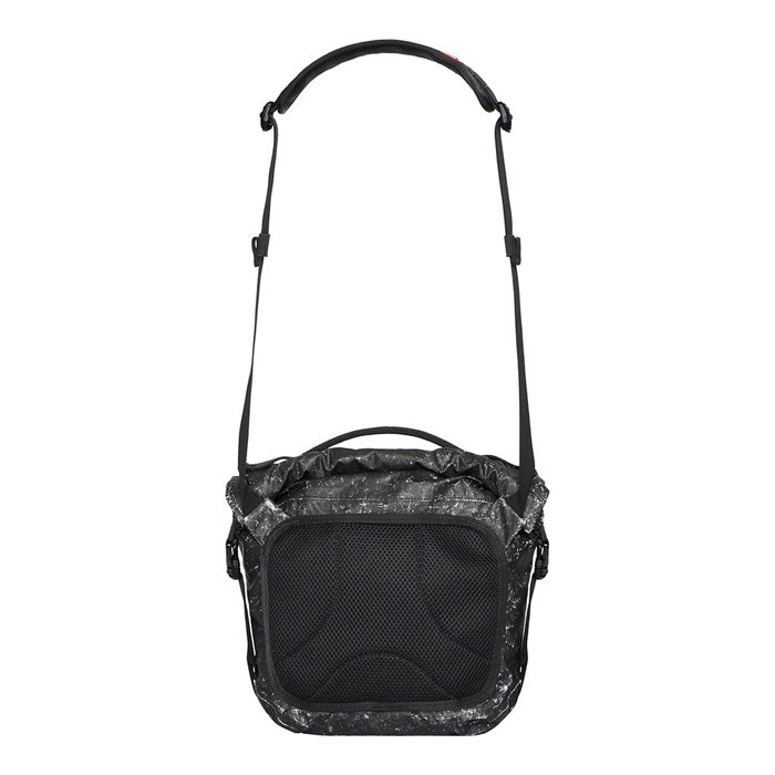 Supreme Waterproof Reflective Speckled Shoulder Bag- Black