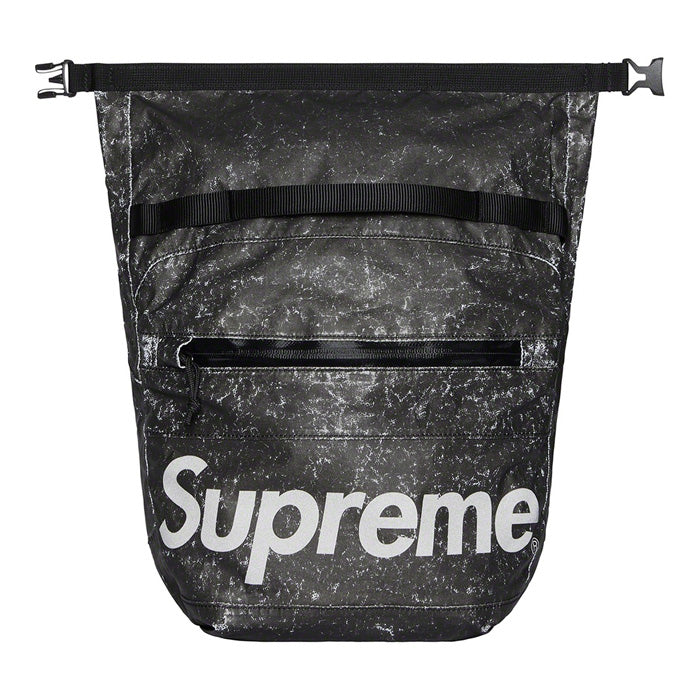 Supreme Waterproof Reflective Speckled Shoulder Bag- Black