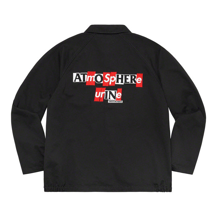 Supreme®/ANTIHERO® Snap Front Twill Jacket- Black