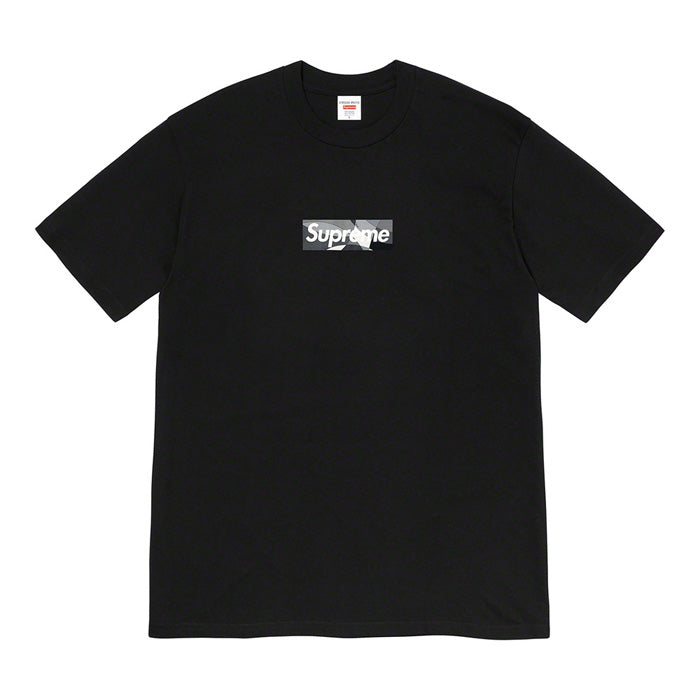 Supreme®/Emilio Pucci® Box Logo Tee- Black/Black