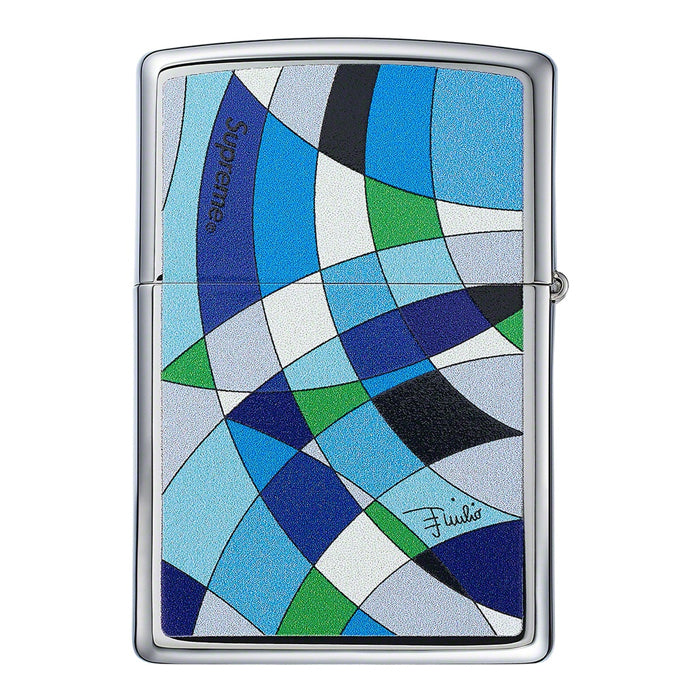 Supreme®/Emilio Pucci® Zippo®- Blue
