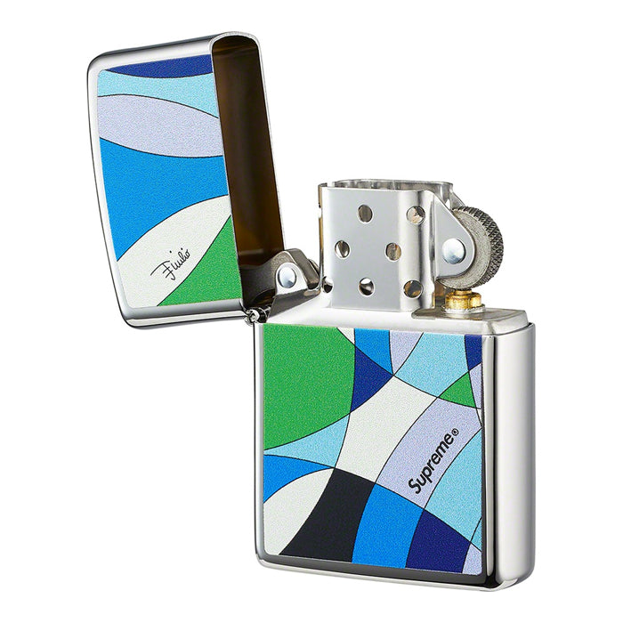 Supreme®/Emilio Pucci® Zippo®- Blue