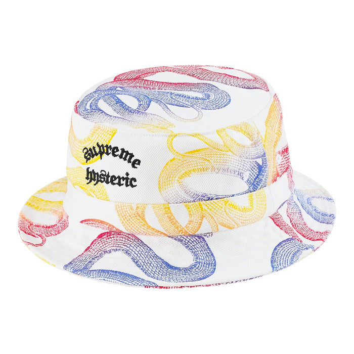 Supreme®/HYSTERIC GLAMOUR Snake Denim Crusher- White