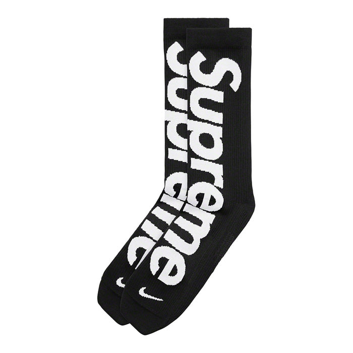 Supreme®/Nike® Lightweight Crew Socks (1 Pack)- Black