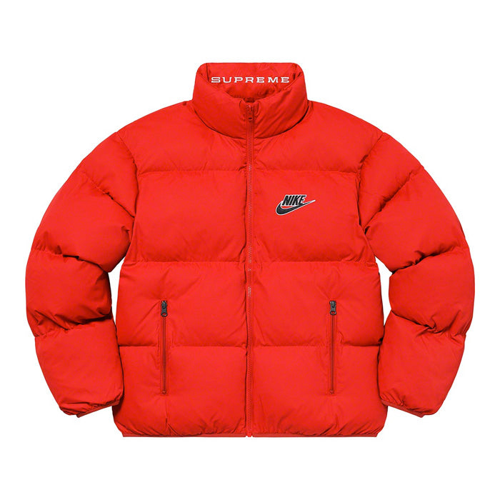 Supreme®/Nike® Reversible Puffy Jacket- Red