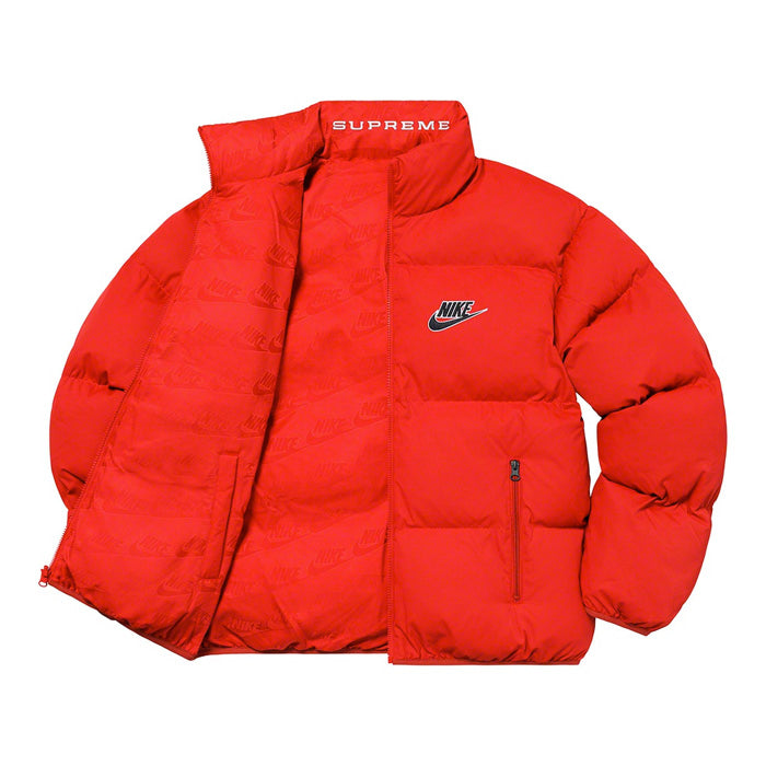Supreme®/Nike® Reversible Puffy Jacket- Red