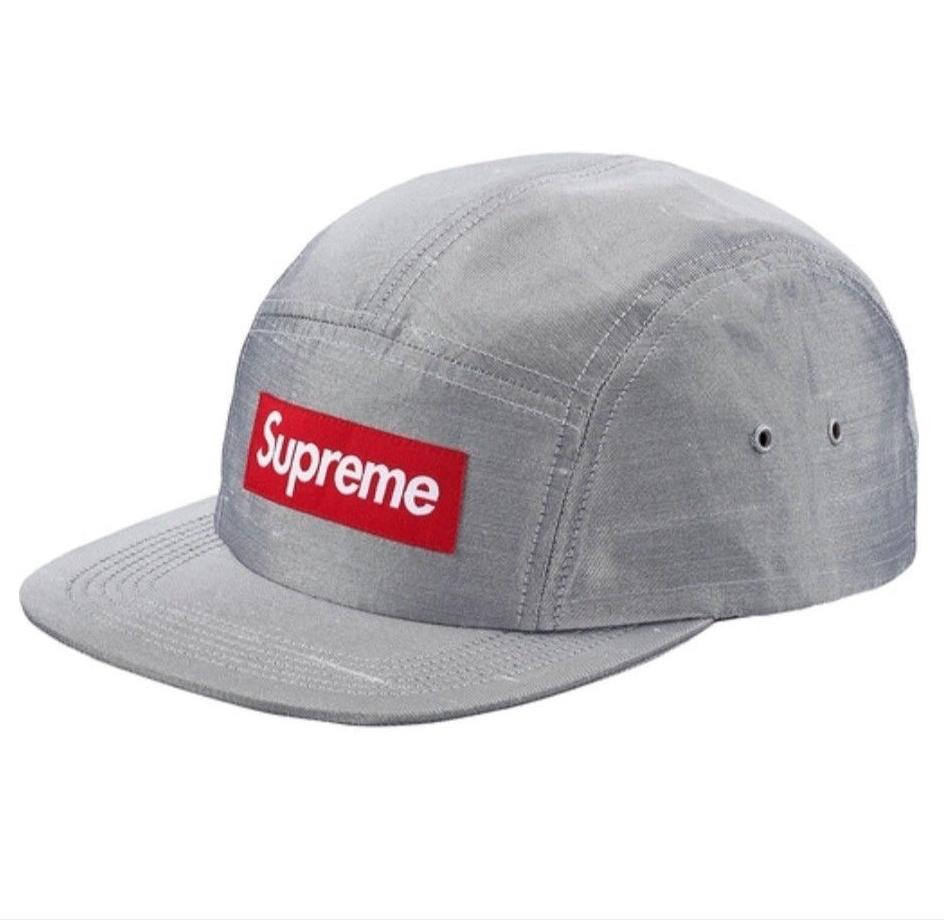 Supreme Raw Silk Camp Cap