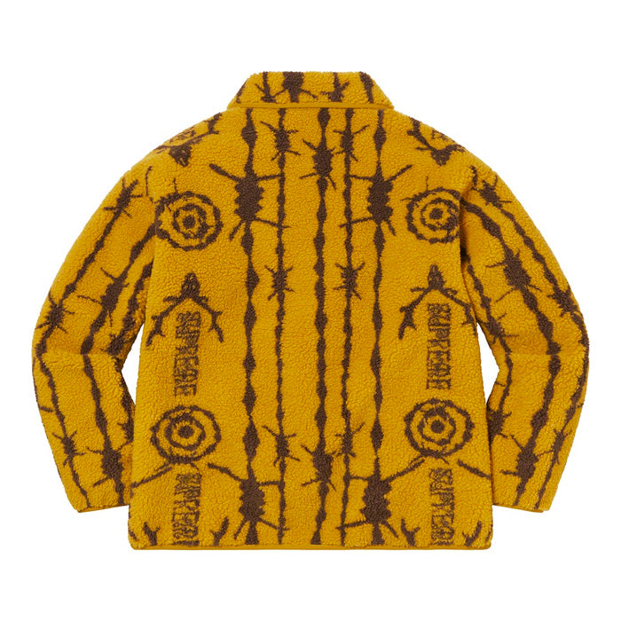 Supreme Silk Map Cardigan Mustard Large+seuterapeutaonline.com.br