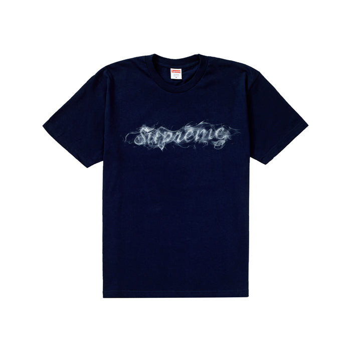 Supreme Smoke Tee- Navy