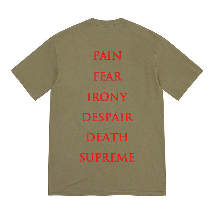 Supreme/The Crow Tee- Light Olive