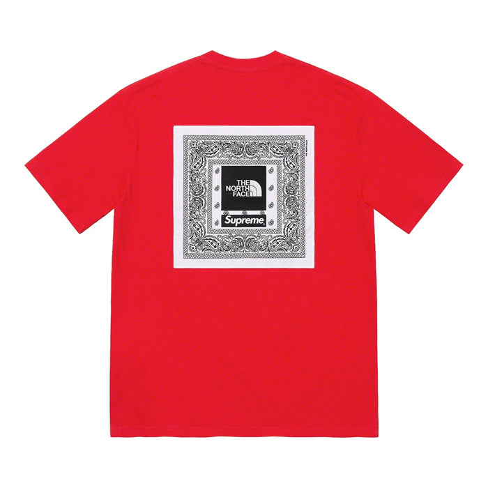 Supreme®/The North Face® Bandana Tee- Red