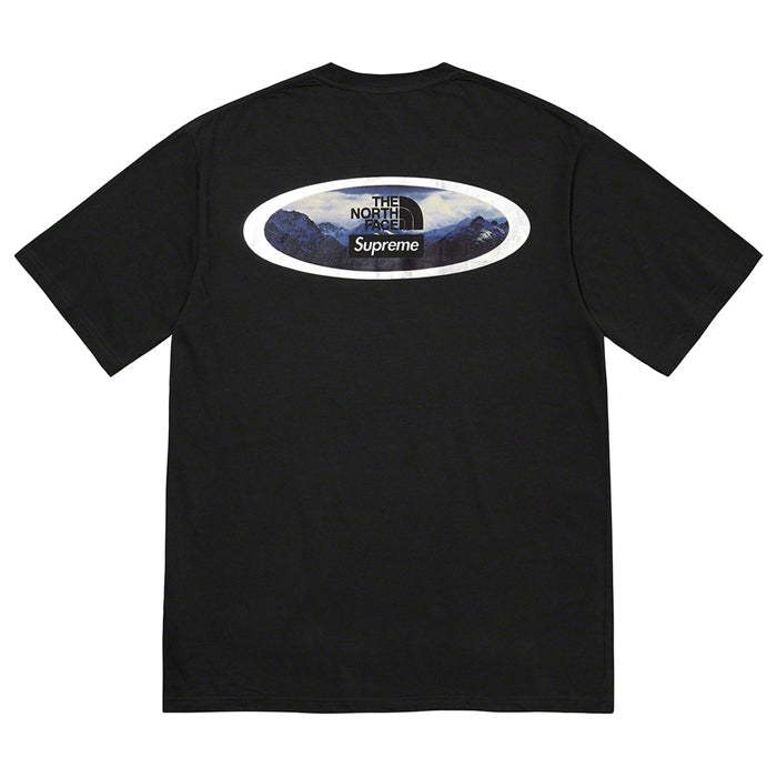 Supreme®/The North Face® Mountains Tee- Black