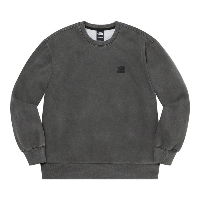 Supreme®/The North Face® Pigment Printed Crewneck- Black