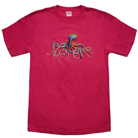 Supreme Tentacles Tee- Hot Pink