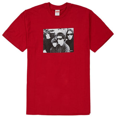 Supreme The Velvet Underground Tee- Red