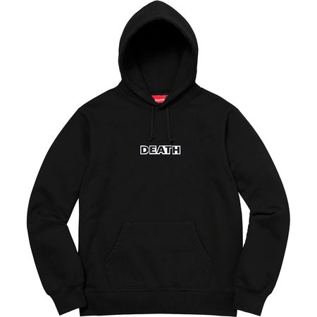 Supreme Gilbert & George Death Hoodie- Black