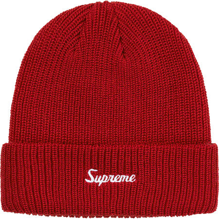 Supreme Loose Gauge Beanie- Dark Brick