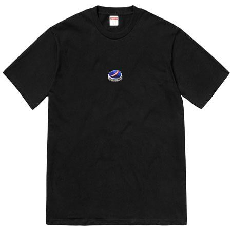 Supreme Bottle Cap Tee- Black